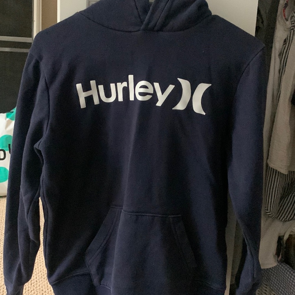 Navy hoodie